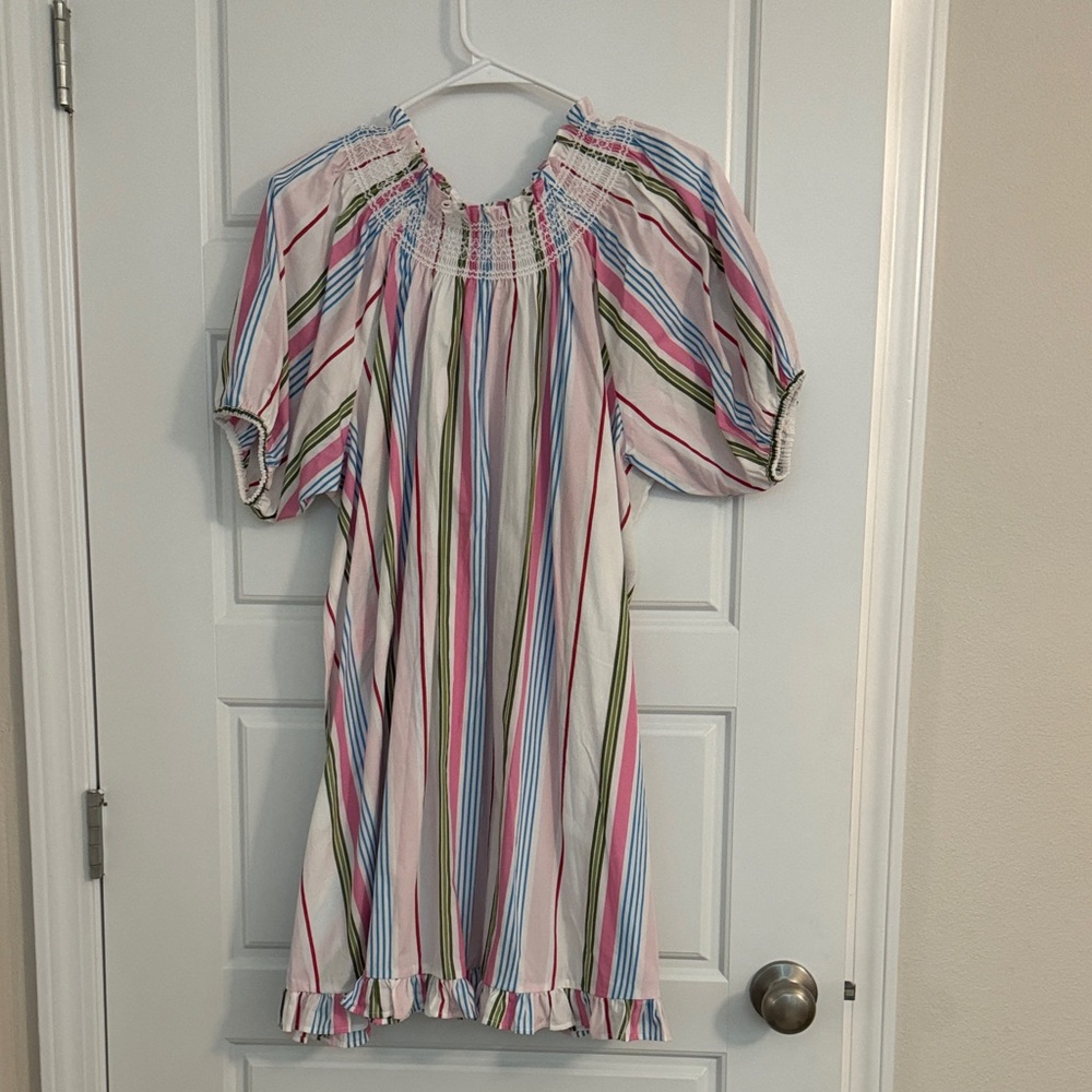Hill House Multicolor Striped Dress